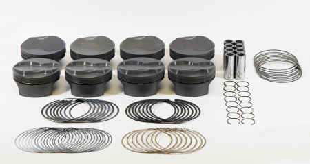 LSX Combo Flat Top, Dish, & Dome PowerPak Piston Kits